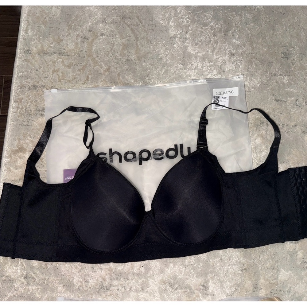 Shapedly Elegant Black Bra